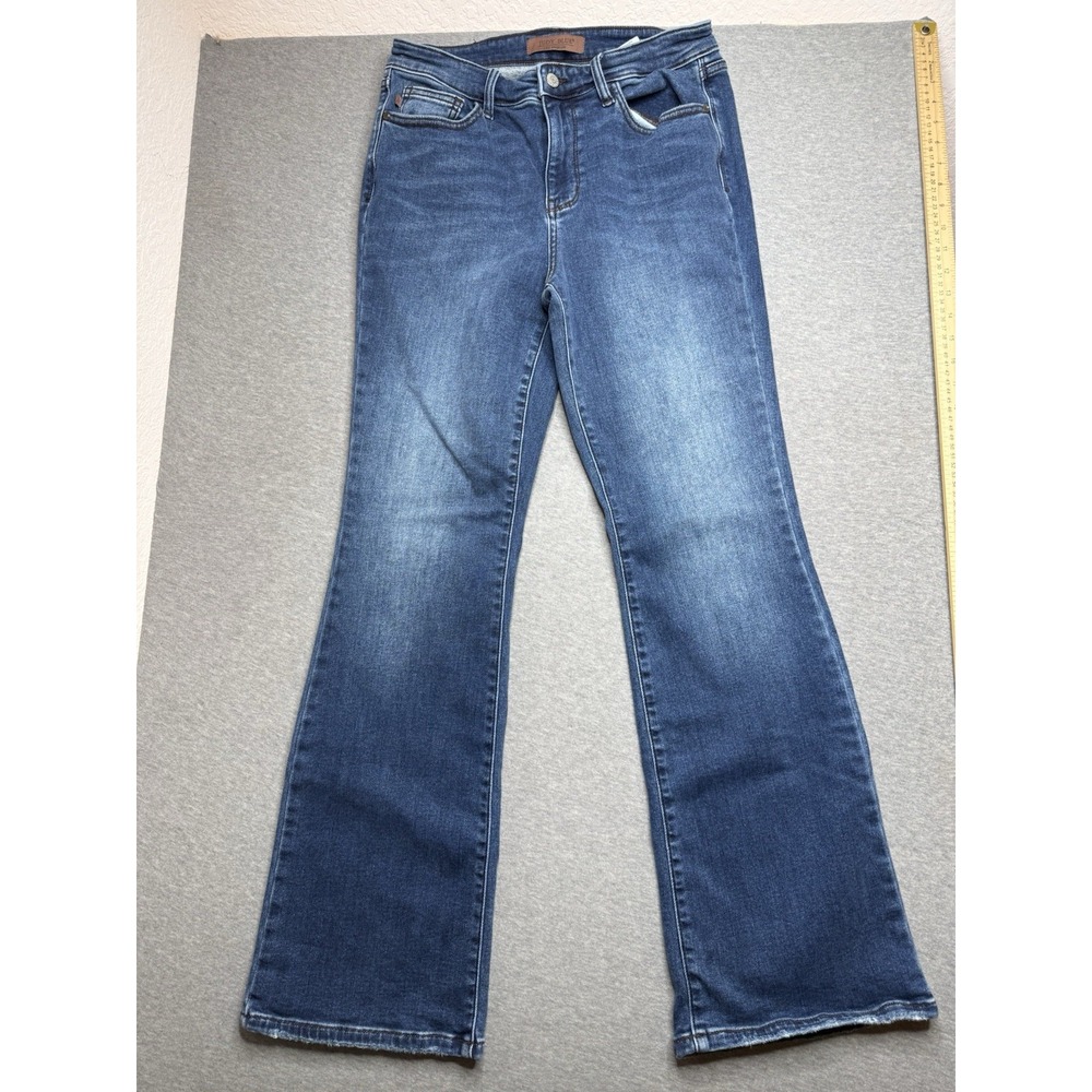 Judy Blue Jeans Womens 9 29 Blue Boot Cut High Rise JB8261dk-co Stretch